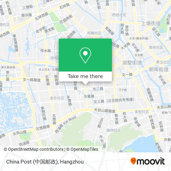 China Post (中国邮政) map