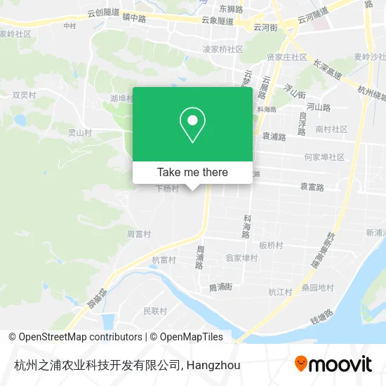 杭州之浦农业科技开发有限公司 map