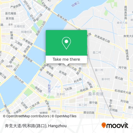 奔竞大道/民和路(路口) map