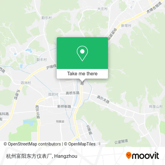 杭州富阳东方仪表厂 map