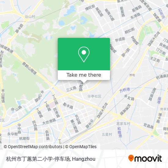 杭州市丁蕙第二小学-停车场 map