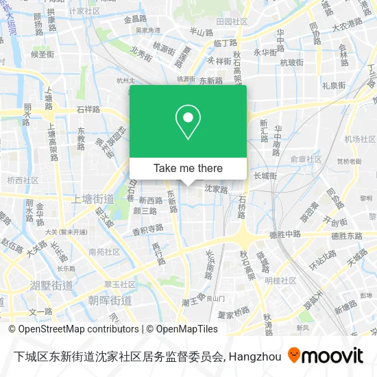 下城区东新街道沈家社区居务监督委员会 map