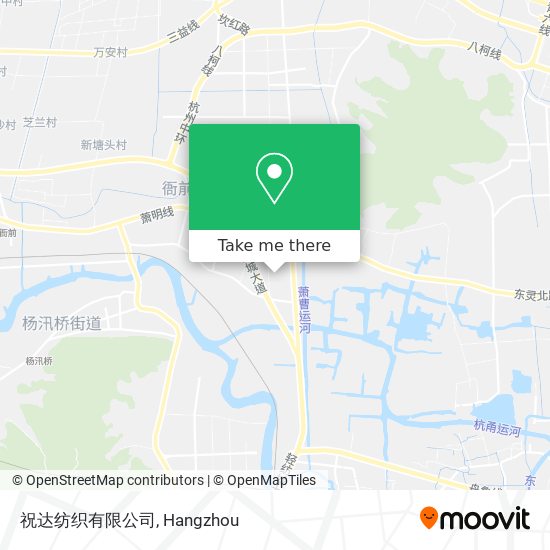 祝达纺织有限公司 map