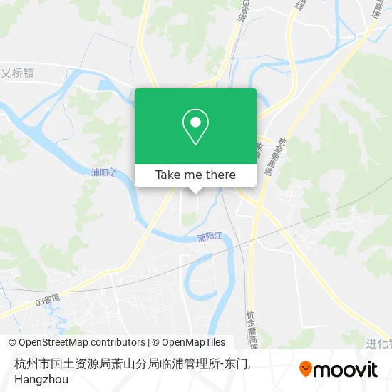 杭州市国土资源局萧山分局临浦管理所-东门 map