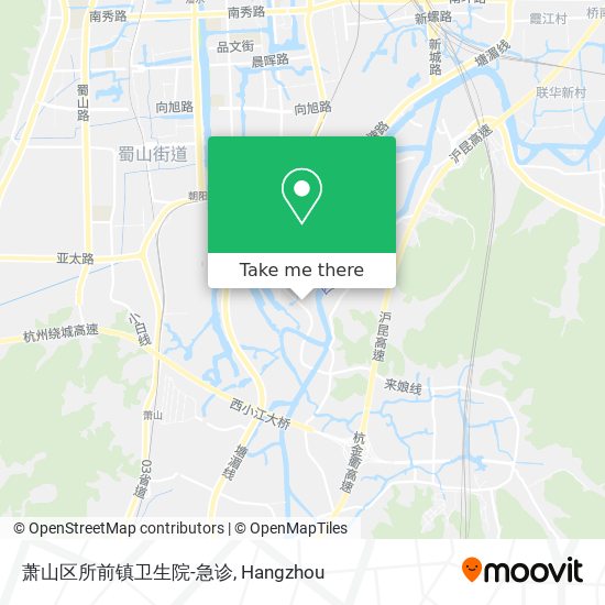 萧山区所前镇卫生院-急诊 map