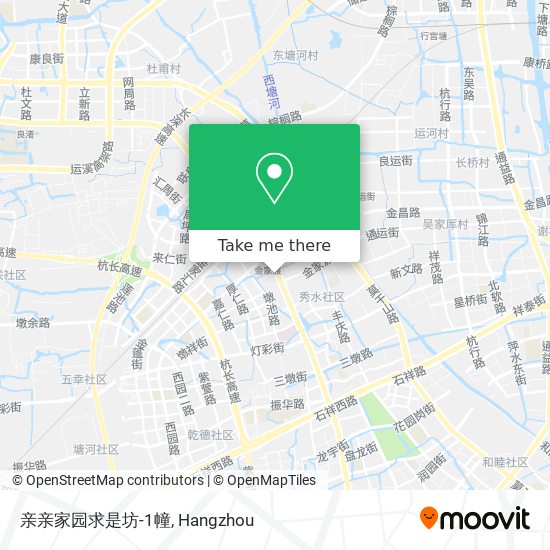 亲亲家园求是坊-1幢 map