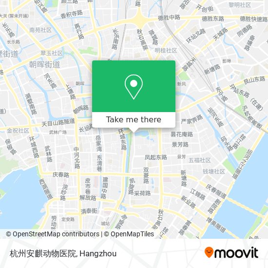 杭州安麒动物医院 map