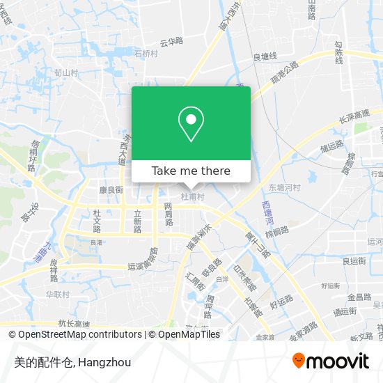 美的配件仓 map