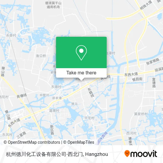 杭州德川化工设备有限公司-西北门 map