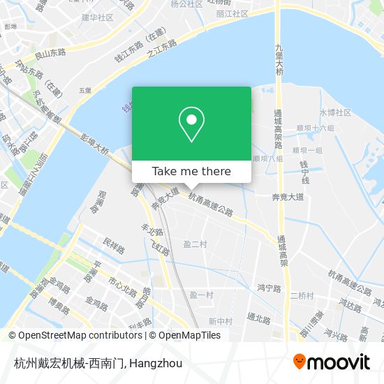 杭州戴宏机械-西南门 map