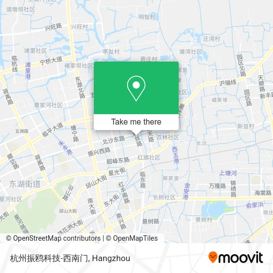 杭州振鸥科技-西南门 map