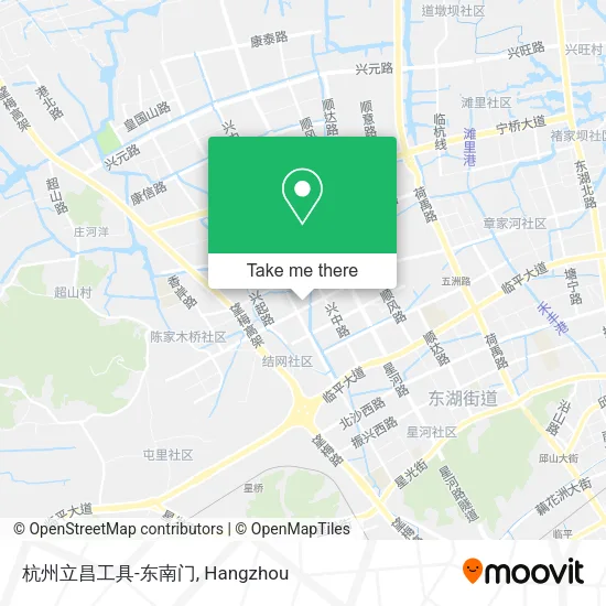 杭州立昌工具-东南门 map