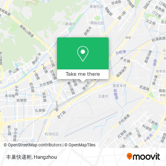 丰巢快递柜 map