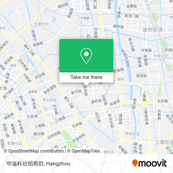 华滋科欣招商部 map