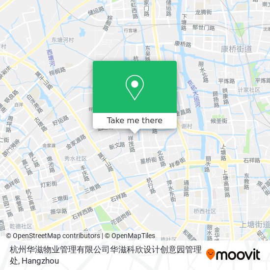杭州华滋物业管理有限公司华滋科欣设计创意园管理处 map