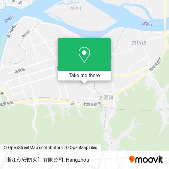 浙江创安防火门有限公司 map