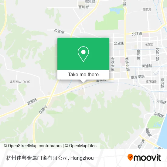 杭州佳粤金属门窗有限公司 map