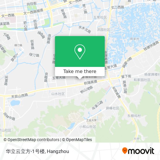 华立云立方-1号楼 map