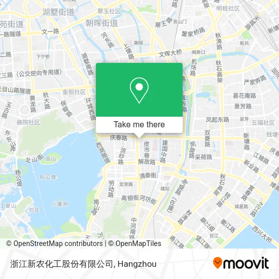 浙江新农化工股份有限公司 map