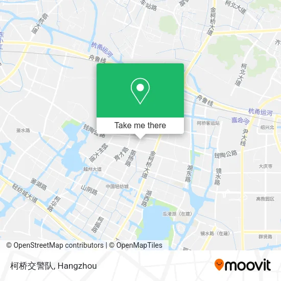 柯桥交警队 map