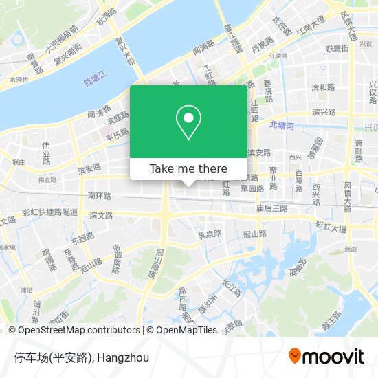 停车场(平安路) map