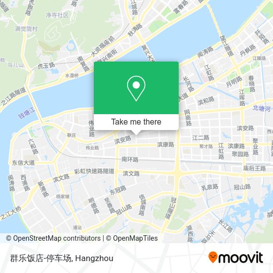 群乐饭店-停车场 map