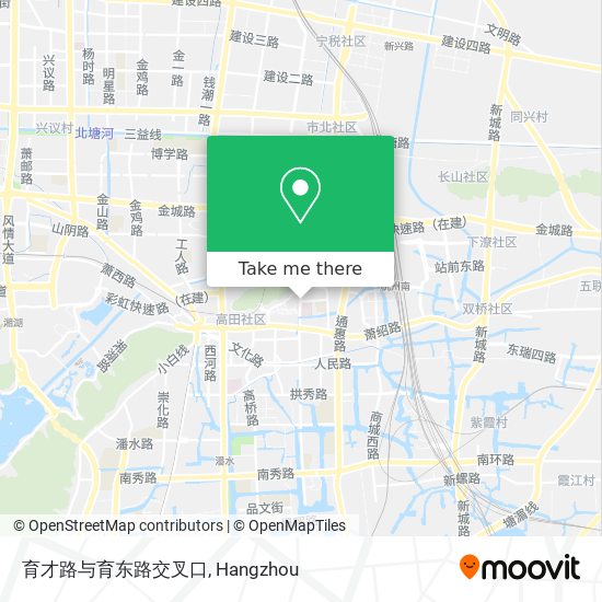 育才路与育东路交叉口 map