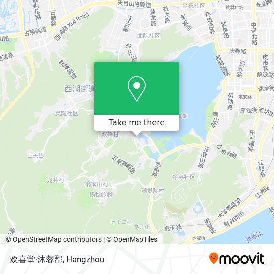 欢喜堂·沐蓉郡 map