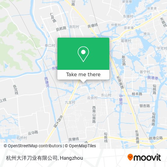 杭州大洋刀业有限公司 map
