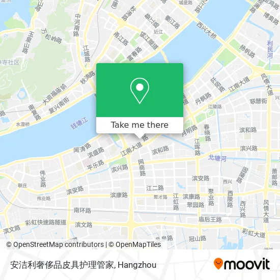 安洁利奢侈品皮具护理管家 map