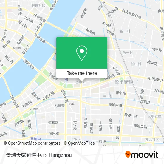 景瑞天赋销售中心 map