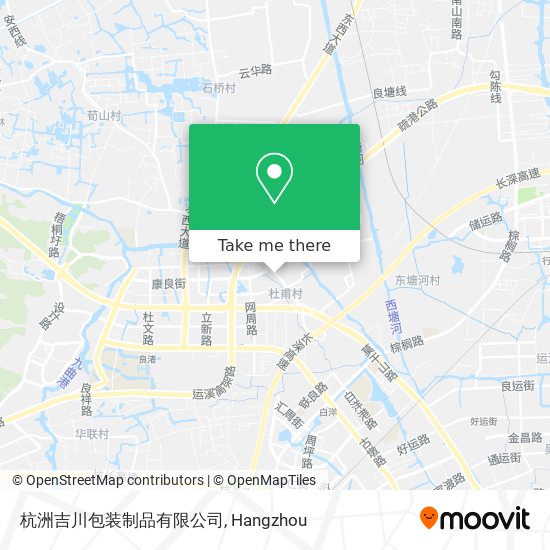 杭洲吉川包装制品有限公司 map