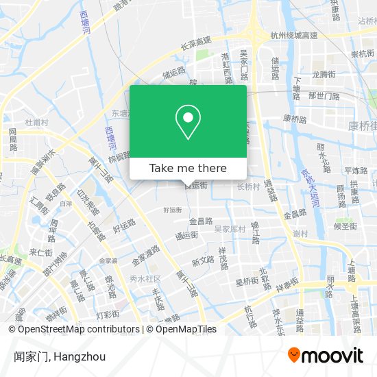 闻家门 map