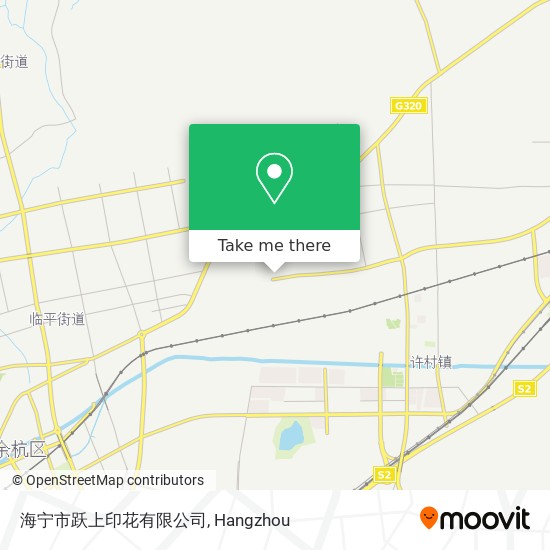 海宁市跃上印花有限公司 map