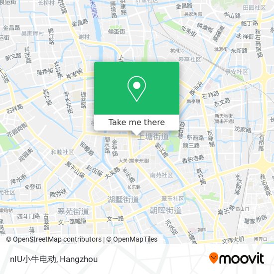 nIU小牛电动 map