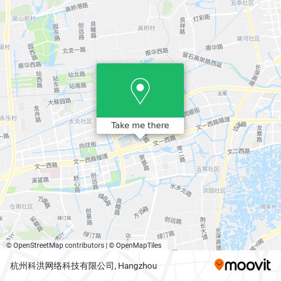 杭州科洪网络科技有限公司 map