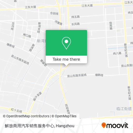 解放商用汽车销售服务中心 map