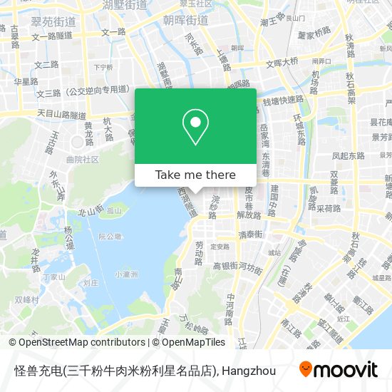 怪兽充电(三千粉牛肉米粉利星名品店) map