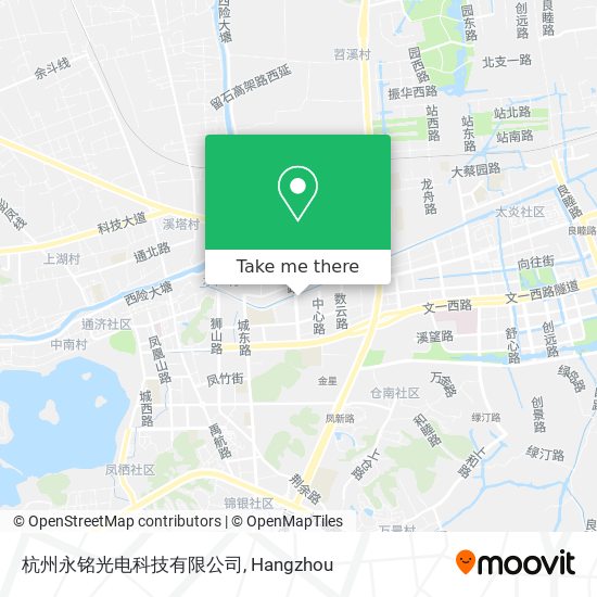杭州永铭光电科技有限公司 map