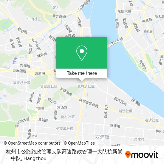 杭州市公路路政管理支队高速路政管理一大队杭新景一中队 map