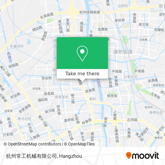 杭州常工机械有限公司 map