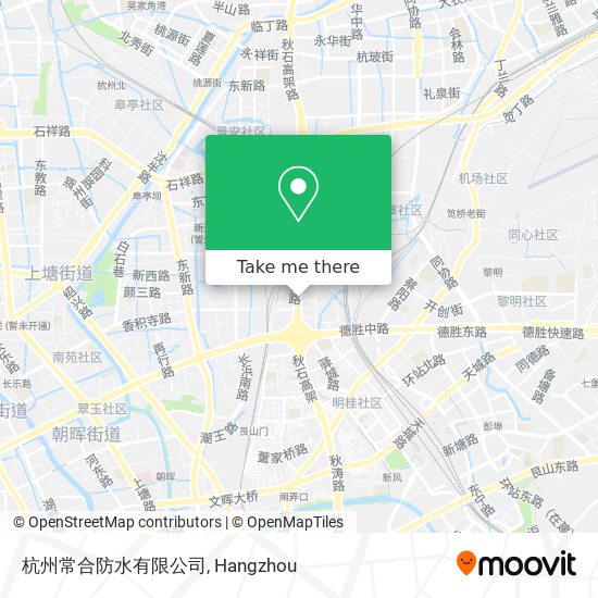 杭州常合防水有限公司 map