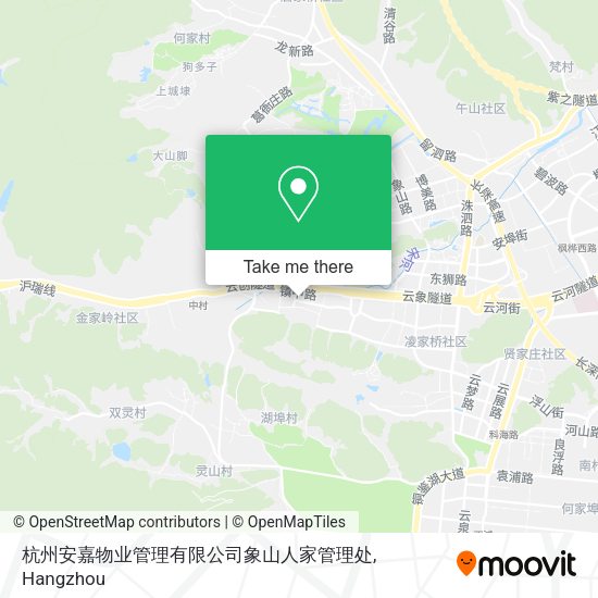 杭州安嘉物业管理有限公司象山人家管理处 map