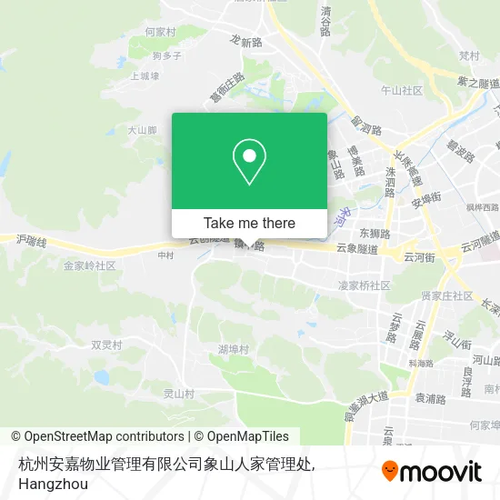 杭州安嘉物业管理有限公司象山人家管理处 map
