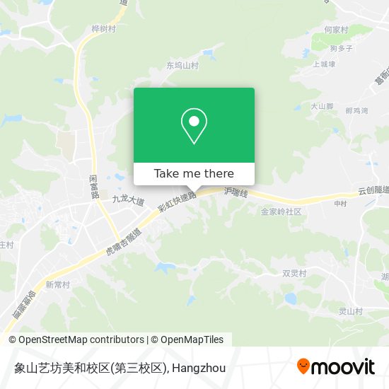 象山艺坊美和校区(第三校区) map