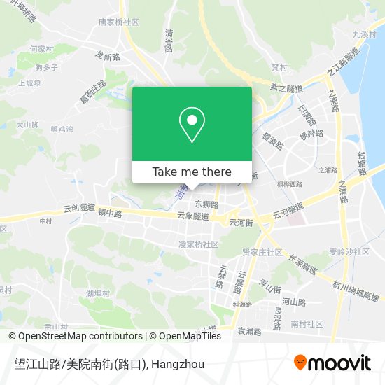 望江山路/美院南街(路口) map