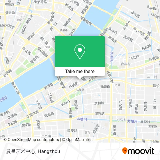 晨星艺术中心 map