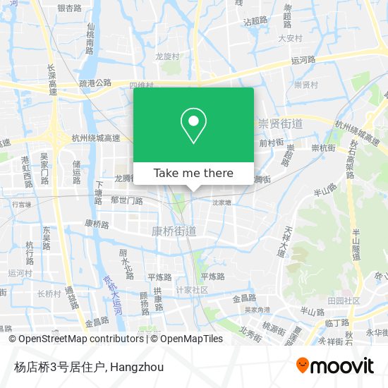 杨店桥3号居住户 map