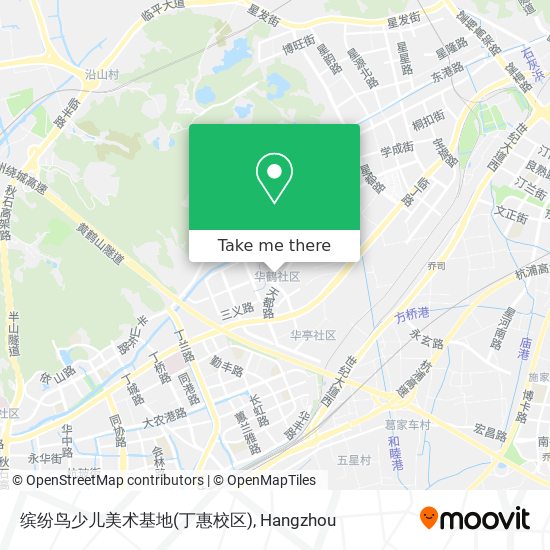 缤纷鸟少儿美术基地(丁惠校区) map