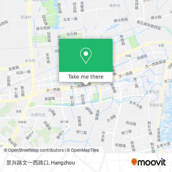 景兴路文一西路口 map